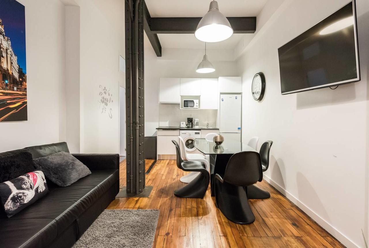 M&F Gran Via 3 Hab Apartment Madrid Exterior foto