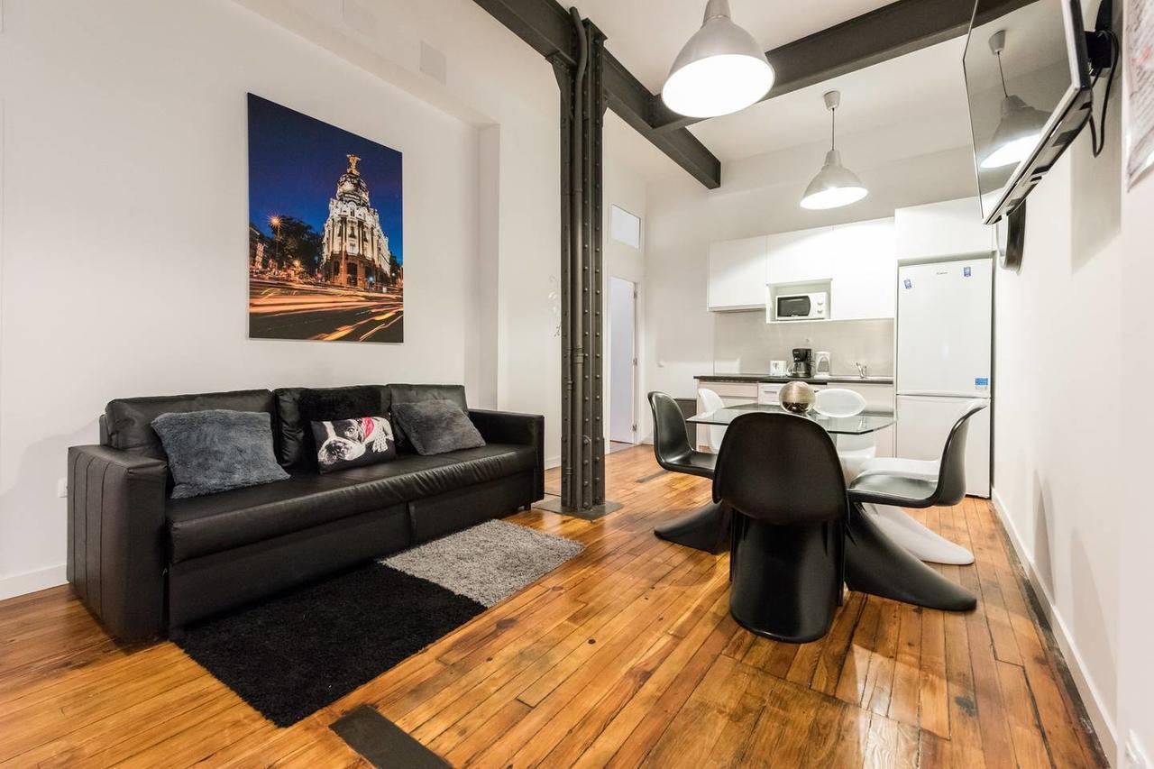 M&F Gran Via 3 Hab Apartment Madrid Exterior foto