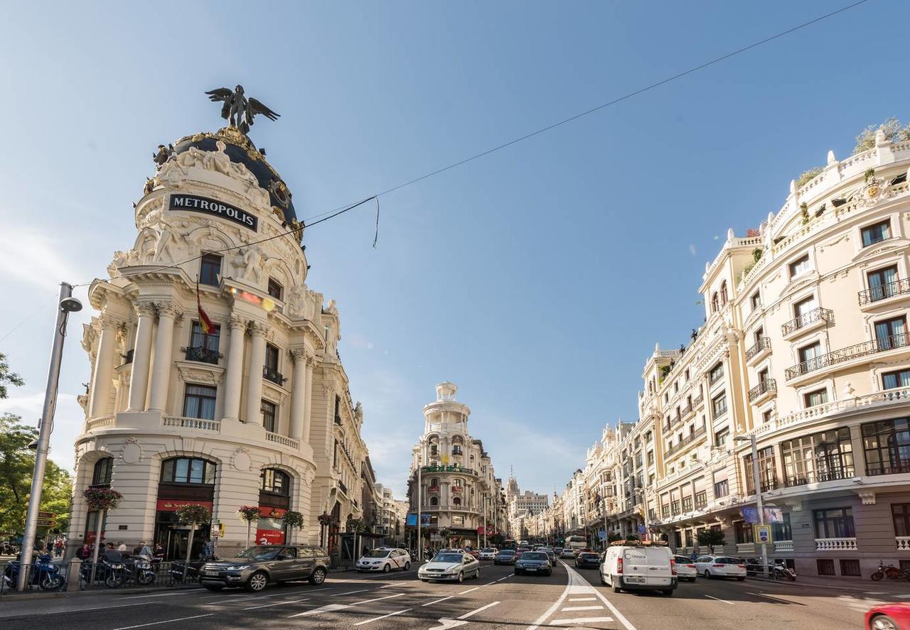 M&F Gran Via 3 Hab Apartment Madrid Exterior foto